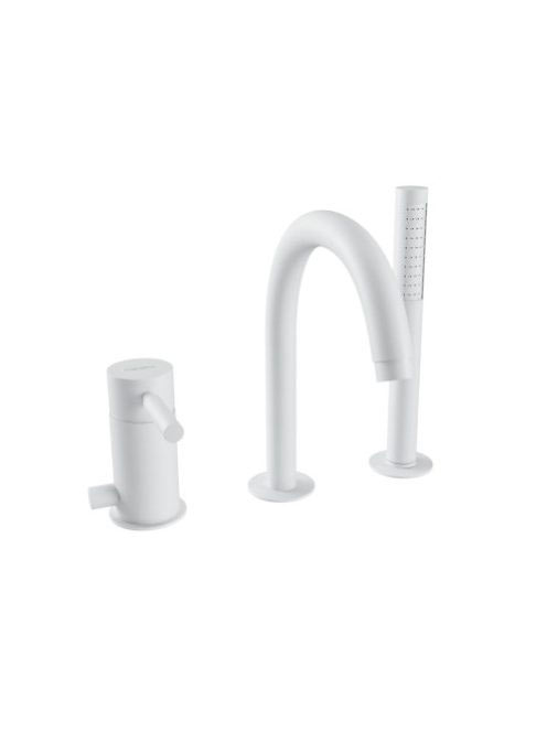 Bugnatese Kobuk 3-lyukú kádcsaptelep, matt fehér 2256BI