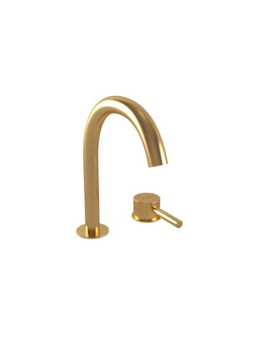 Bugnatese Kobuk 2-lyukú mosdócsaptelep, szálcsiszolt arany 2289OS