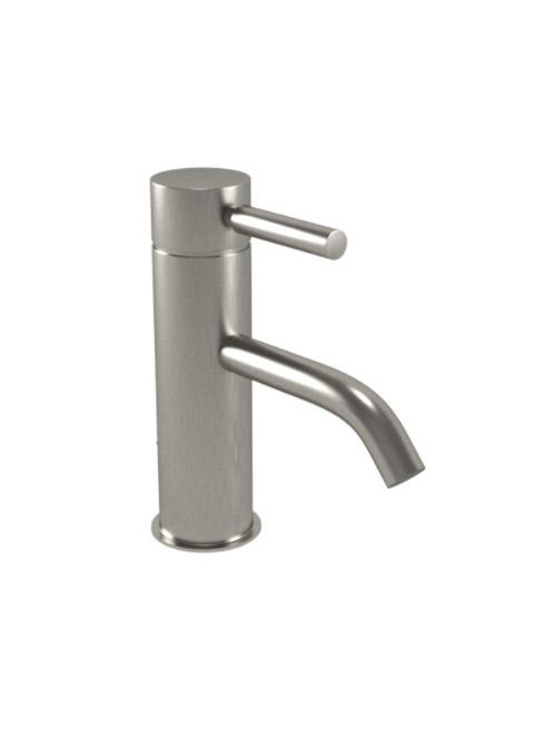 Bugnatese Kobuk Fix mosdócsaptelep click-clack leeresztővel, rozsdamentes acél hatású 2313SCNS