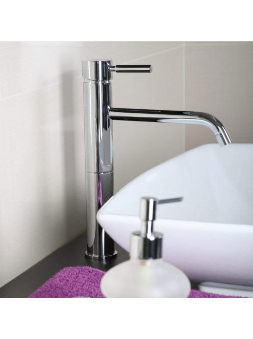 Bugnatese Kobuk Fix magasított mosdócsaptelep, leeresztő nélkül, króm 2317SCR