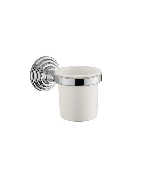 Bugnatese Olympia fali pohártartó kerámia betéttel, arany 36802DO