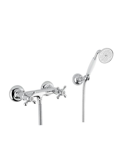 Bugnatese Revival zuhanycsaptelep zuhanyszettel, króm 448CR