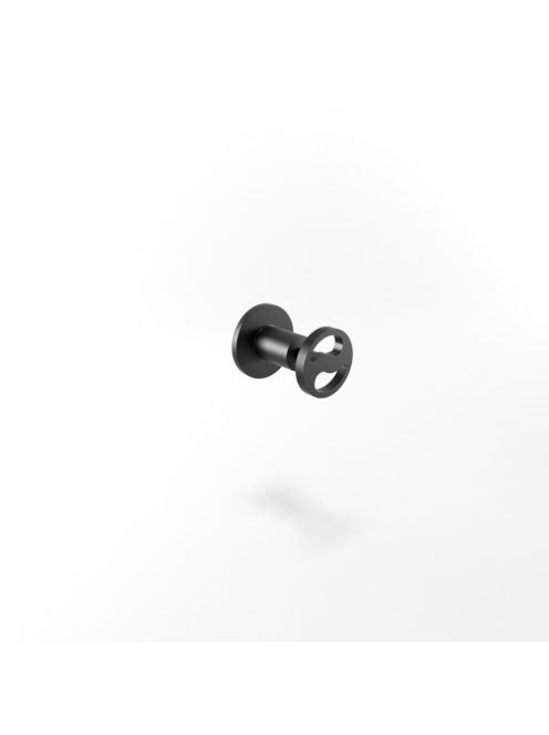 Bugnatese Millenovecinquanta csempeszelep 1/2" csatlakozással, matt fekete 4560NE