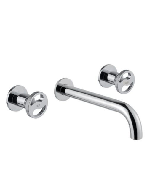 Bugnatese Millenovecinquanta fali mosdócsaptelep 22 cm-es kifolyóval, króm 4569CR