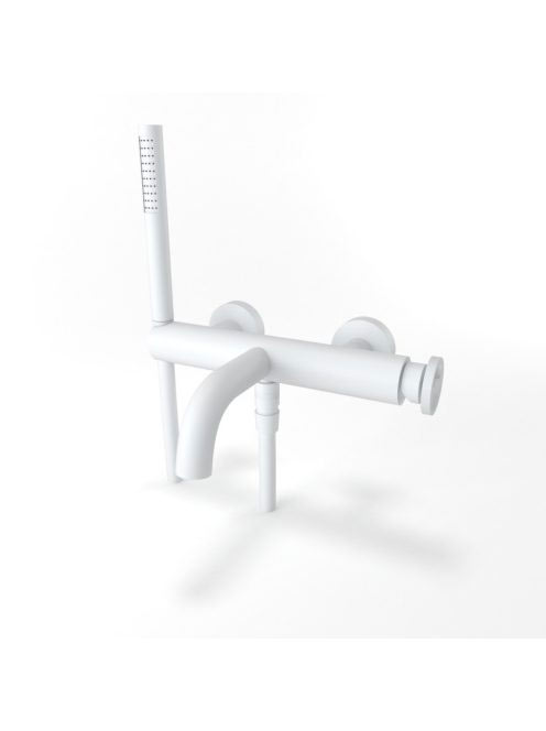 Bugnatese Millenovecinquanta kádcsaptelep zuhanyszettel, matt fehér 4602BI