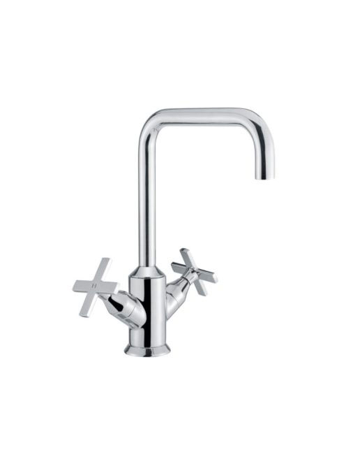 Bugnatese Orion mosdócsaptelep leeresztővel, króm 5534CR