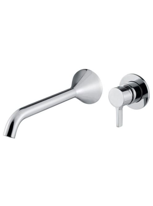 Bugnatese Orion fali mosdócsaptelep 21 cm-es kifolyóval, click-clack leeresztővel, króm 5645SCCR