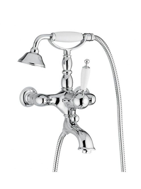 Bugnatese Oxford kádcsaptelep zuhanyszettel, króm 6300CR