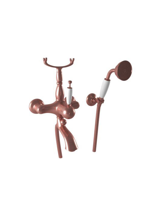 Bugnatese Oxford termosztátos kádcsaptelep zuhanyszettel, rame 6303RA