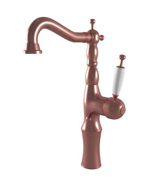 Bugnatese Oxford magasított mosdócsaptelep leeresztő nélkül, rame 6317SRA