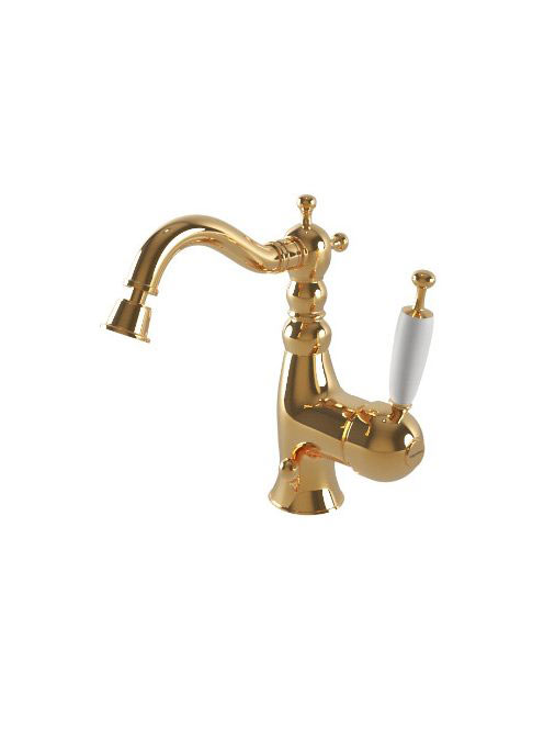 Bugnatese Oxford bidé csaptelep automata leeresztővel, arany 6323DO