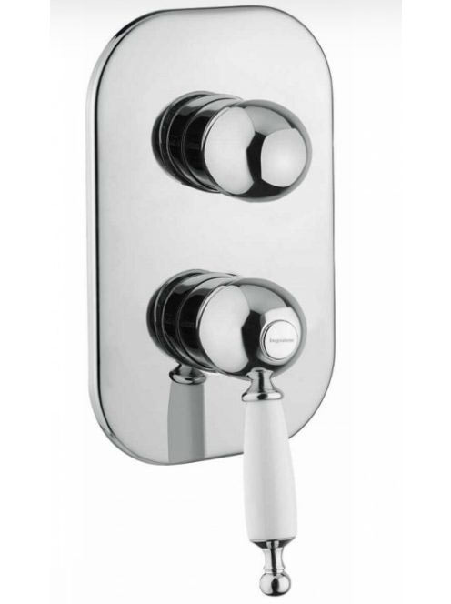 Bugnatese Oxford falsík alatti zuhanycsaptelep 4 fogyasztóhoz, króm 6332CR