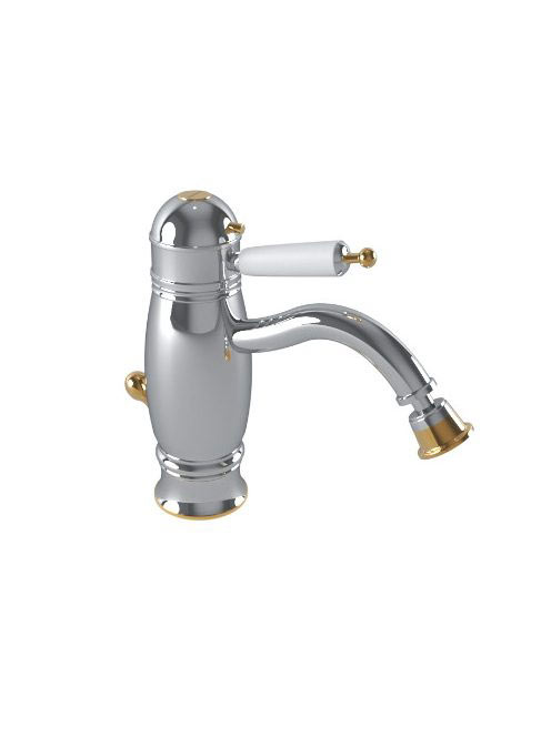 Bugnatese Oxford termosztátos bidécsaptelep automata leeresztővel, króm/arany 6363CRDO