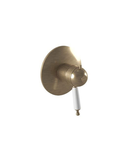 Bugnatese Oxford falsík alatti termosztátos zuhanycsaptelep, bronz 6377BR