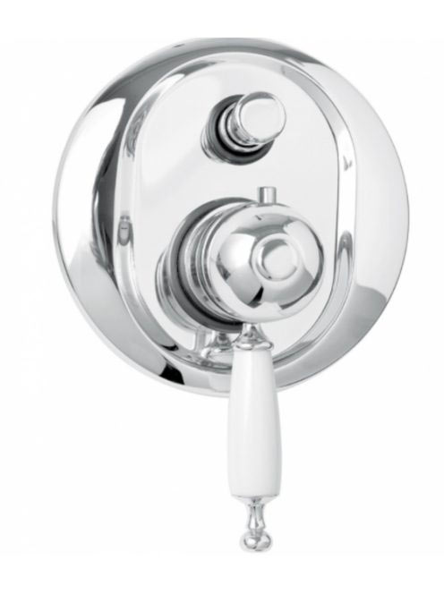 Bugnatese Oxford falsík alatti termosztátos zuhanycsaptelep, króm 6378CR