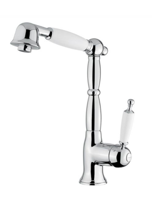 Bugnatese Oxford kihúzhatófejes mosogató csaptelep, arany 6388DO