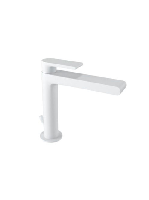 Bugnatese Simple mosdócsaptelep click-clack leeresztővel, matt fehér 6613SCBI
