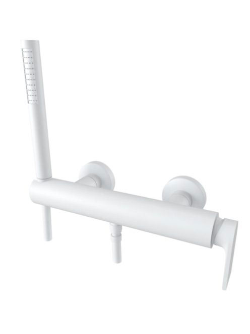 Bugnatese Simple zuhanycsaptelep zuhanyszettel, matt fehér 6635BI