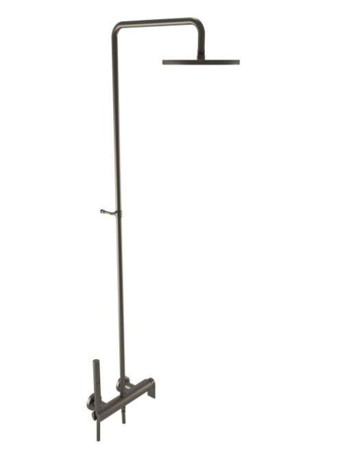 Bugnatese Simple zuhanyrendszer, grafit fekete 6642CGF