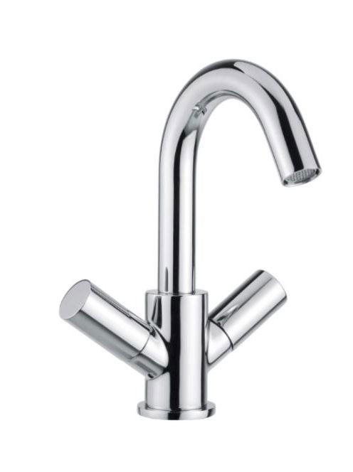 Bugnatese Moon mosdócsaptelep leeresztővel, matt fekete 7134NE