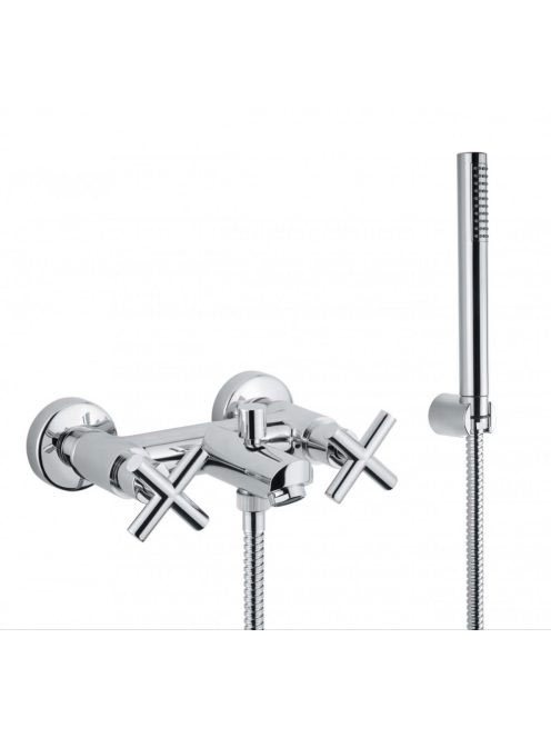 Bugnatese Rodos kádcsaptelep zuhanyszettel, króm 7300CR