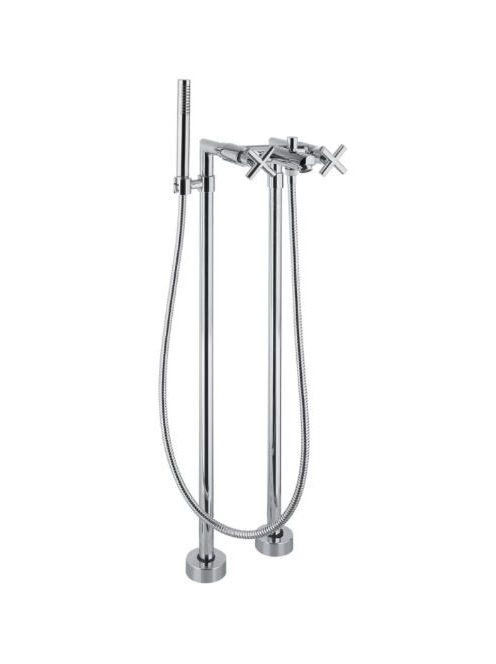 Bugnatese Rodos szabadonálló kádcsaptelep kézizuhannyal, króm 7300PCR