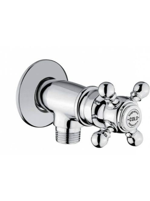 Bugnatese Arcadia sarokszelep 1/2-3/8″ csatlakozással, arany 8357DO