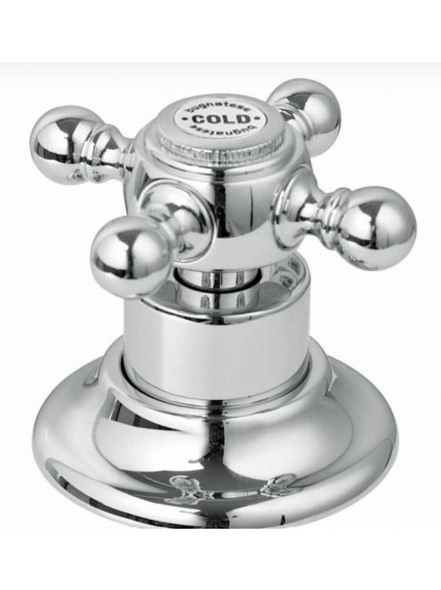 Bugnatese Arcadia csempeszelep 3/4" csatlakozással, króm/arany 8362CRDO