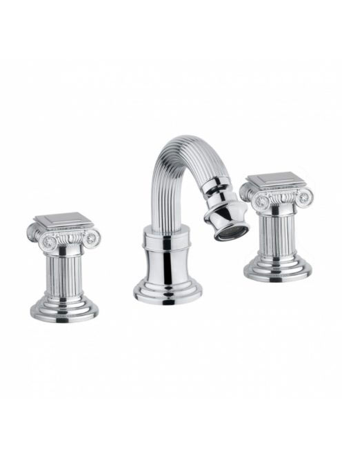 Bugnatese Olympia 3-lyukas bidé csaptelep leeresztővel, bronz 8425BR