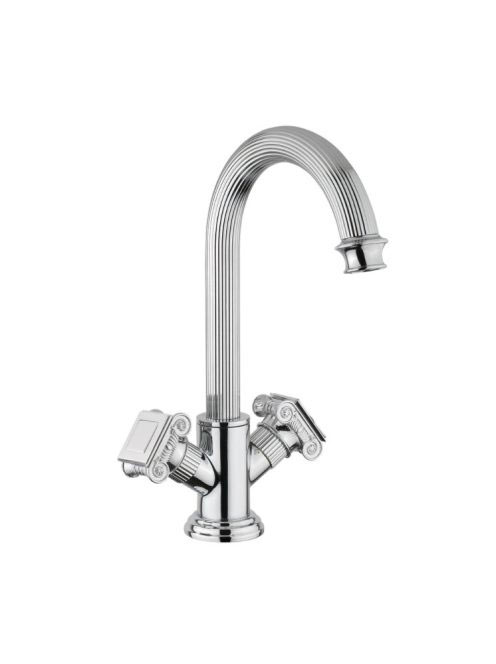 Bugnatese Olympia mosdócsaptelep leeresztővel, króm 8434CR