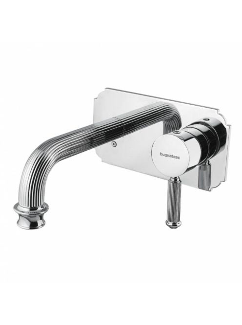 Bugnatese Athena 2-lyukas fali mosdócsaptelep leeresztő nélkül, 22cm-es kifolyóval, króm 8543CR