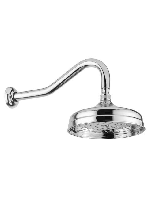 Bugnatese Lady fejzuhany szett 20cm, szálcsiszolt nikkel 89116NS