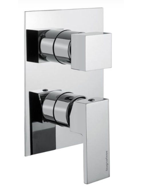 Bugnatese Tetris falsík alatti zuhanycsaptelep 4 fogyasztóhoz, króm 9132CR