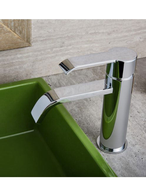 Bugnatese Tess mosdócsaptelep leeresztővel, króm 9613CR