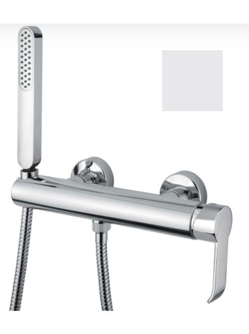 Bugnatese Tess zuhanycsaptelep zuhanyszettel, matt fehér 9635BI