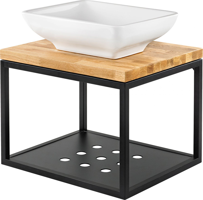 Deante Gardenia ráültethető mosdókagyló fali konzollal 