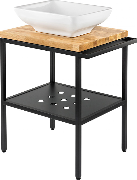 Deante Gardenia ráültethető mosdókagyló álló konzollal 