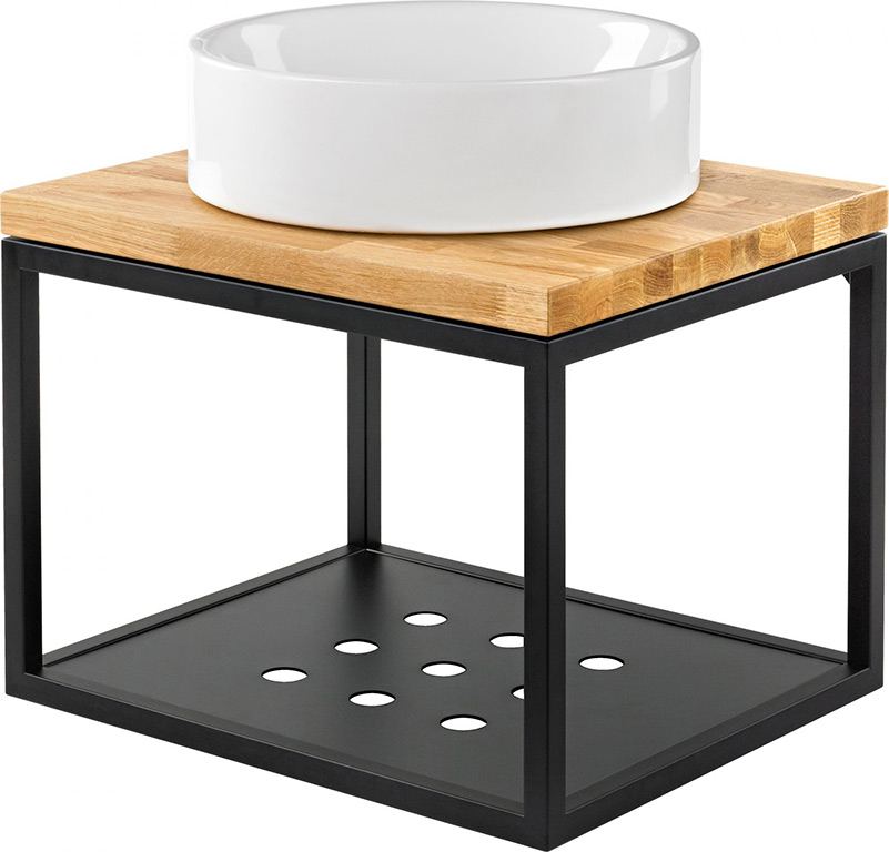 Deante Miran ráültethető mosdókagyló fali konzollal 