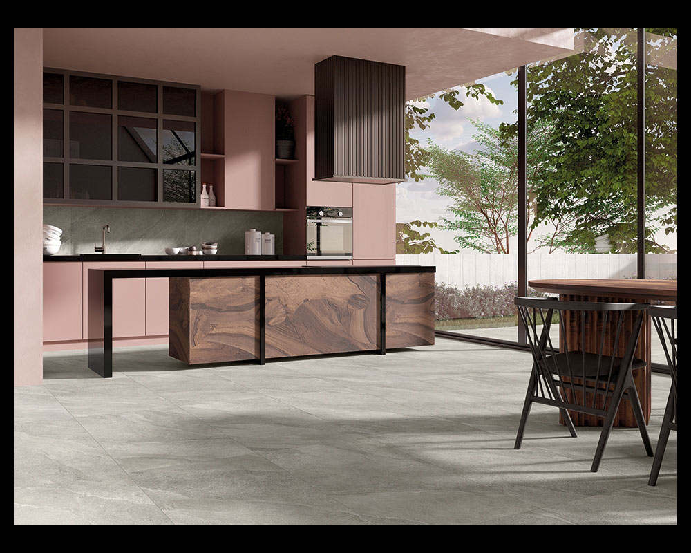Ceramiche Italiane Alpen Slate Konyhai burkolólap
