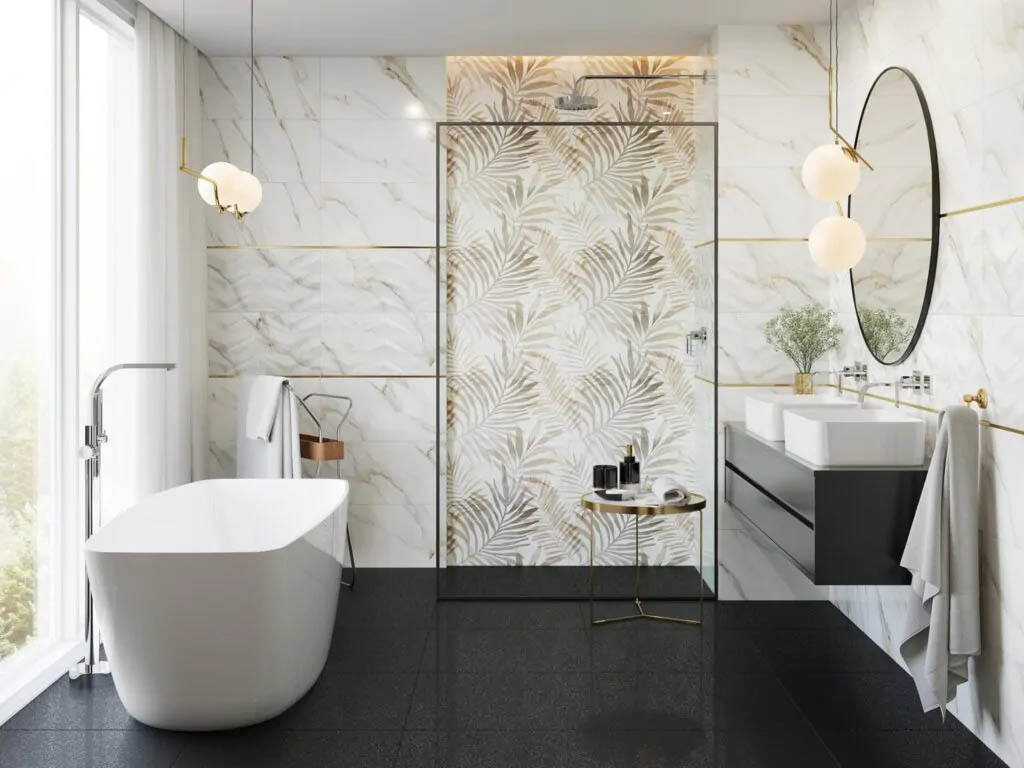 Ceramika Color Calacatta Oro Csempe és Padlólap