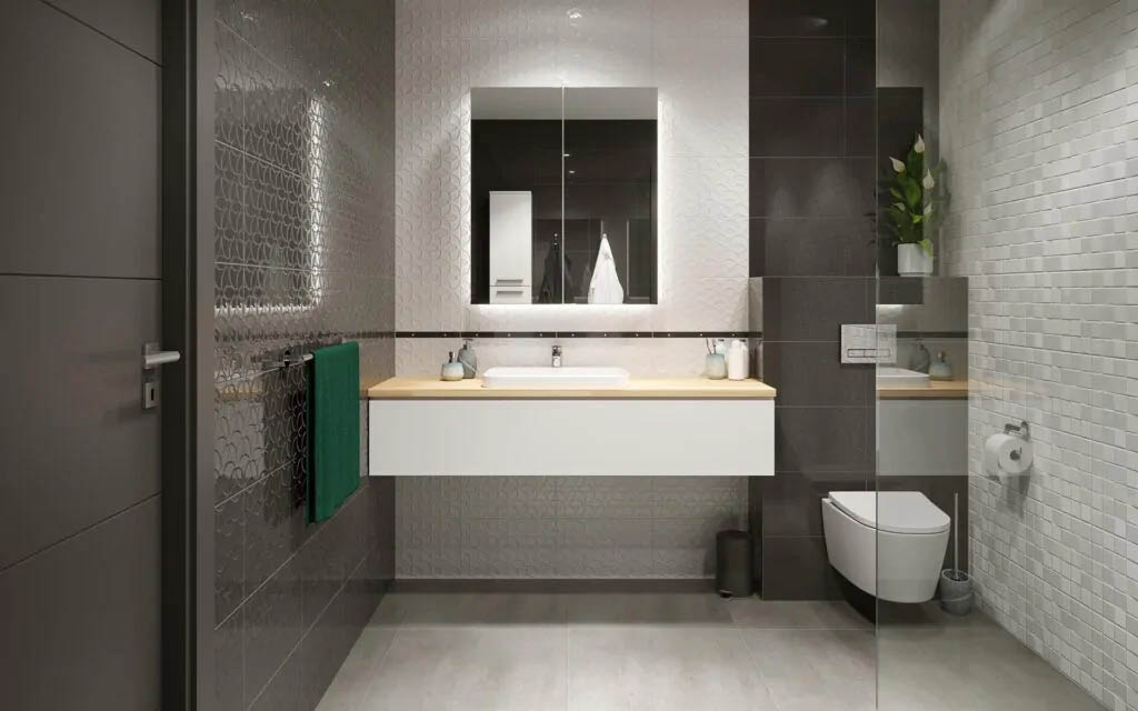 Ceramika Color Nero Csempe és Padlólap