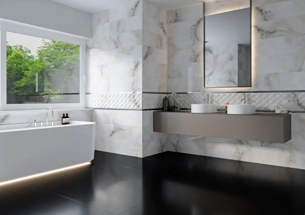 Ceramika Color Onyx Grey  Csempe és Padlólap