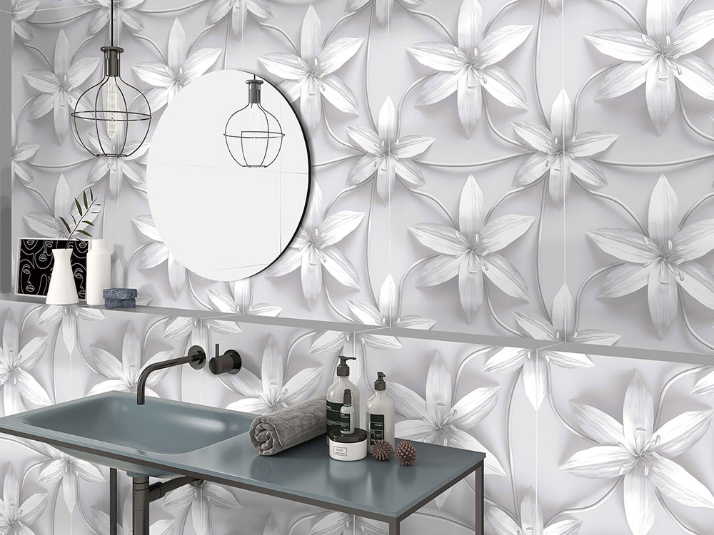 Ceracasa Couture 3D Falburkolat | Csempék és Padlólapok