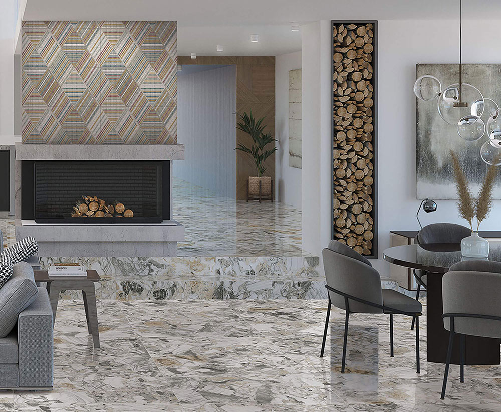 Ceracasa Couture Ethnic Falburkolat | Csempék és Járólapok