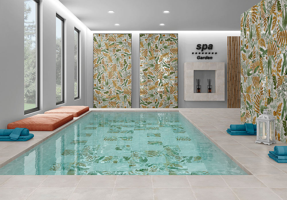 Ceracasa Garden Falburkolat | Csempék és Padlólapok