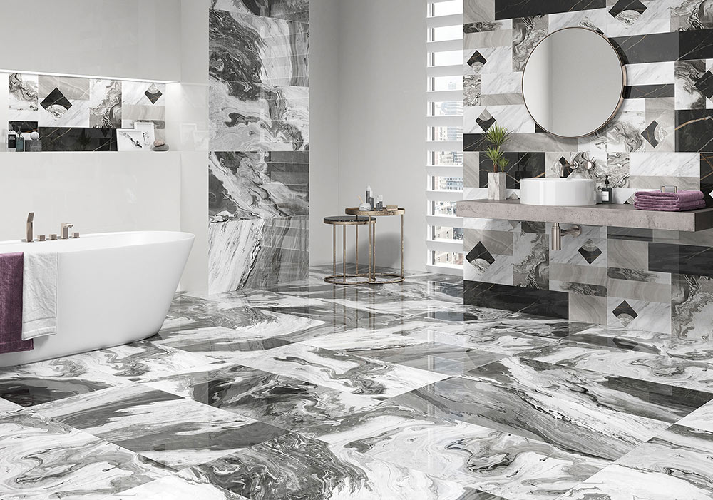 Ceracasa Manhattan Gloss Kőhatású járólap | Csempék és Padlólapok