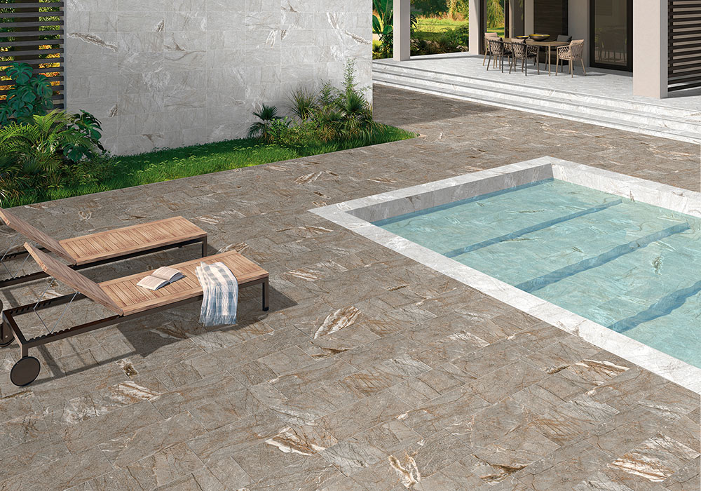 Ceracasa Naos Mate Kőhatású járólap | Csempék és Padlólapok