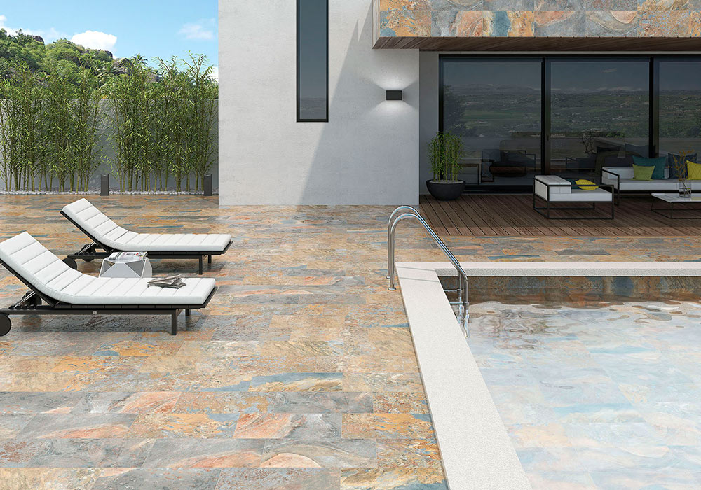 Ceracasa Slate Kőhatású járólap | Csempék és Padlólapok