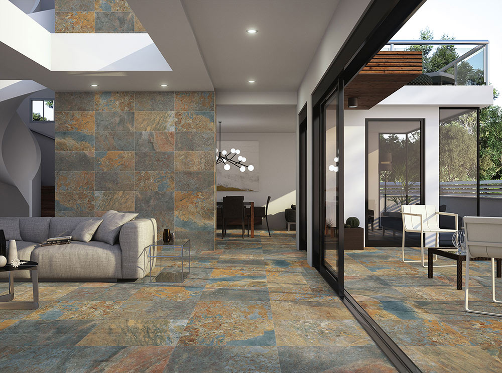 Ceracasa Slate Gloss Kőhatású járólap | Csempék és Padlólapok