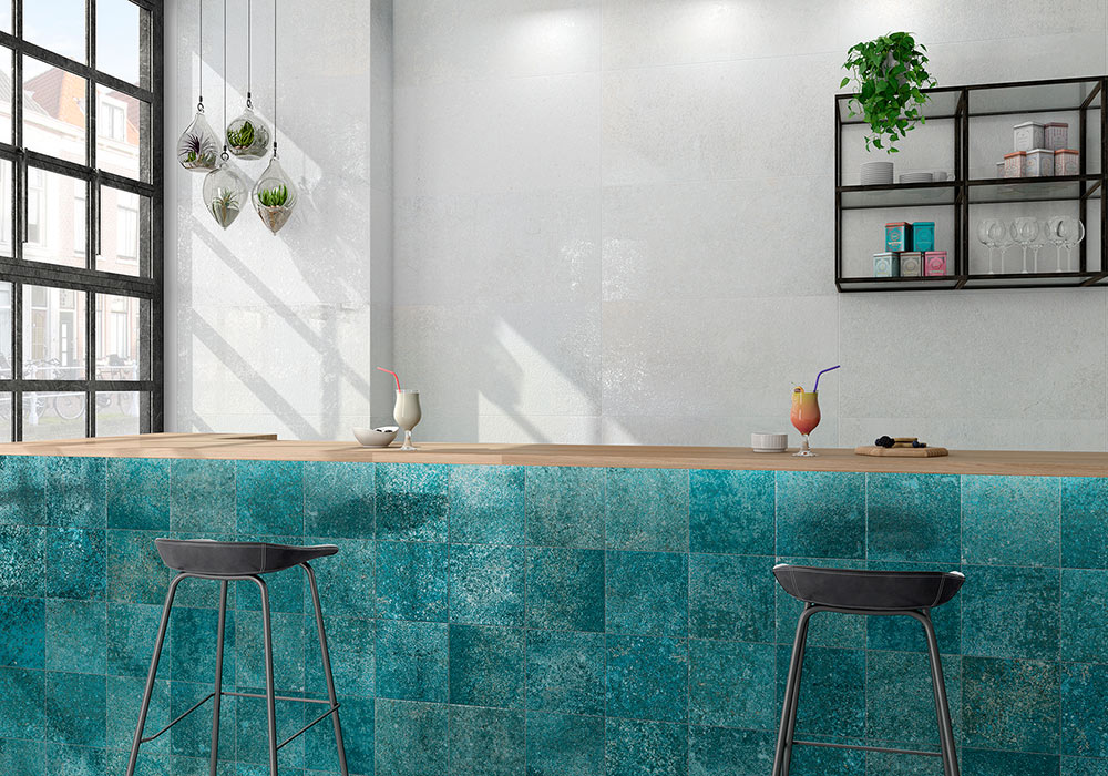 Ceracasa Steel Falburkolat | Csempék és Padlólapok